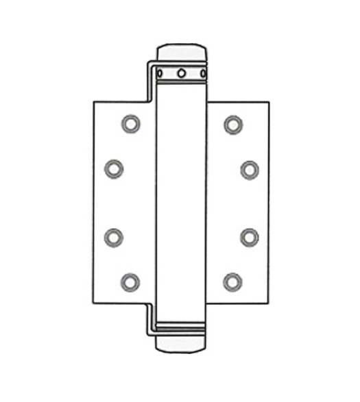 Doorware.com 6 Inch Spring Hinge, UL Fire Rated, Pair, Bommer 4030-6