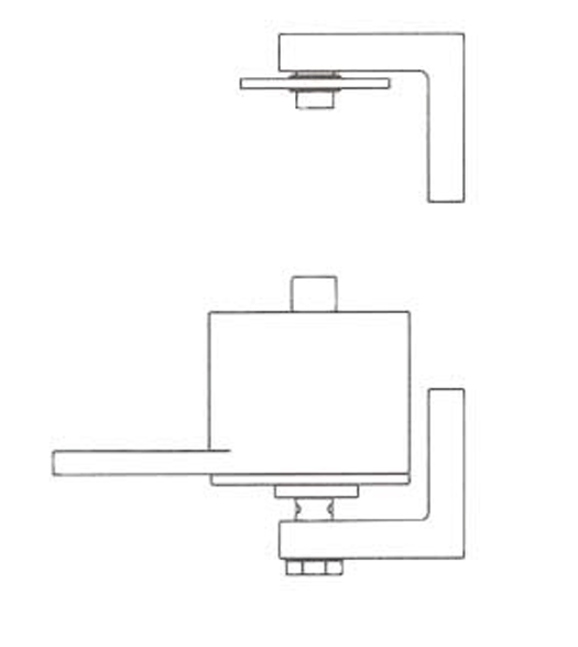 Doorware.com Mortise Mount Spring Door Pivot Hinge with Non-Adjustable Tension, Bommer 7022