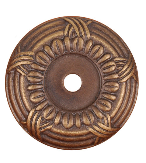 Ribbon and Reed Cabinet Knob Rose, RK International BP-484