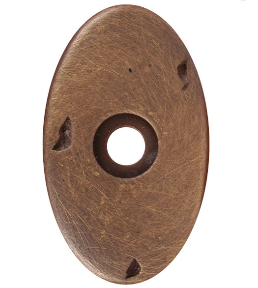 Distressed Oval Knob Rose, RK International BP-488