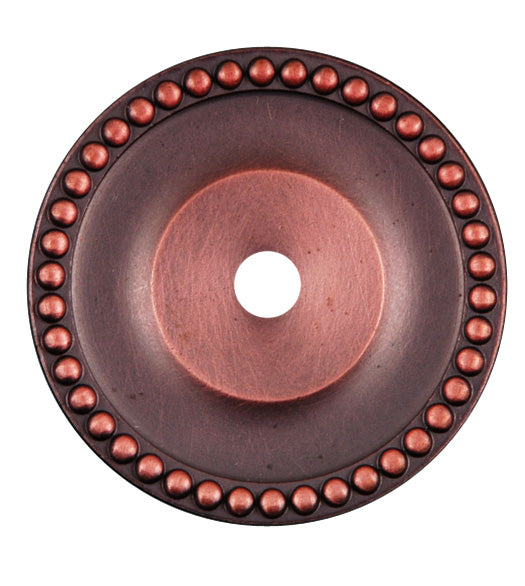 Round Beaded Cabinet Knob Rose, RK International BP-7822