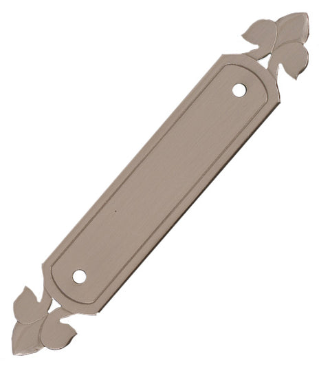 Fleur-De-Lis Cabinet Pull Backplate, RK International BP-7905