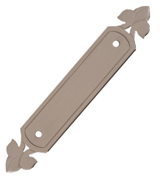 Fleur-De-Lis Cabinet Pull Backplate, RK International BP-7905