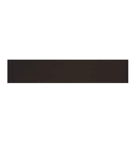 6 x 34 Oil Rubbed Bronze Kick Plate, KP-6x34-613