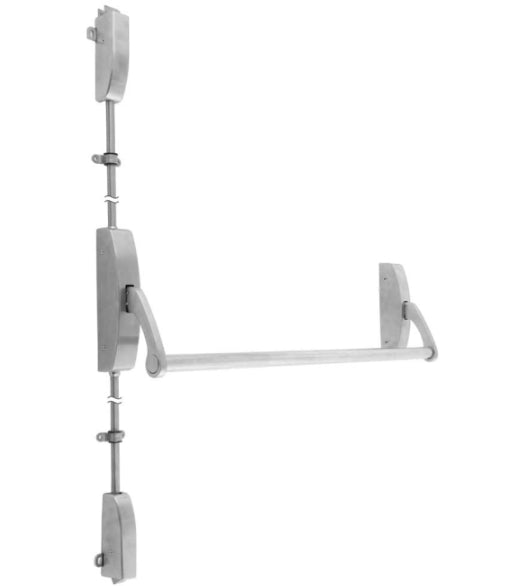 Crossbar Narrow Stile Surface Vertical Rod Exit Device, Cal-Royal 45-SVR