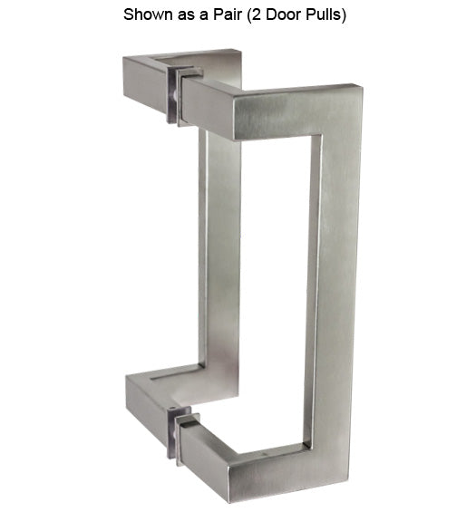 10 Inch Stainless Steel Rectangular Offset Pull