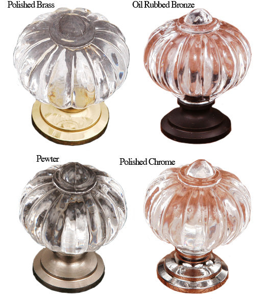 Clear Acrylic Cabinet Knob, RK International CK-1AC