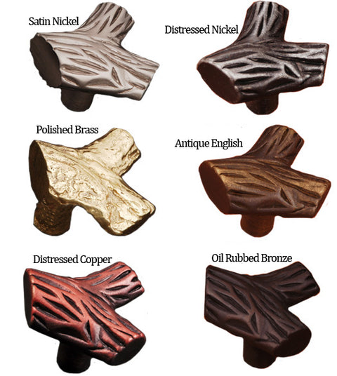 Branch Cabinet Door Knob, RK International CK-201