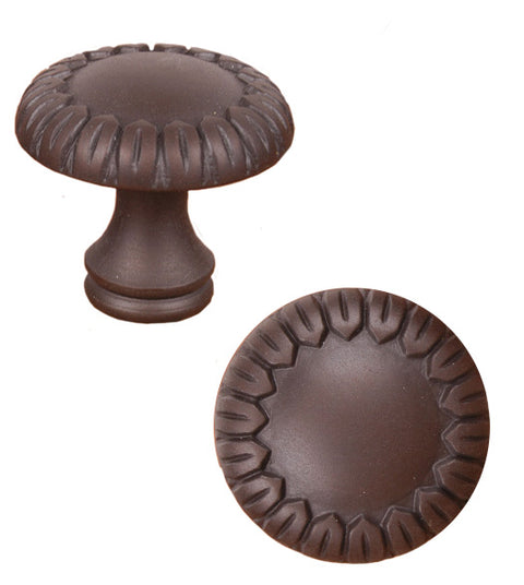 Petals at Edge Cabinet Knob, RK International CK-759