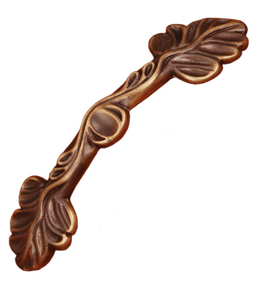 Two Leaves Cabinet Pull, RK International CP-402