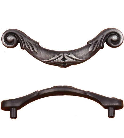 Ornate Swirl Cabinet Pull, RK International CP-803