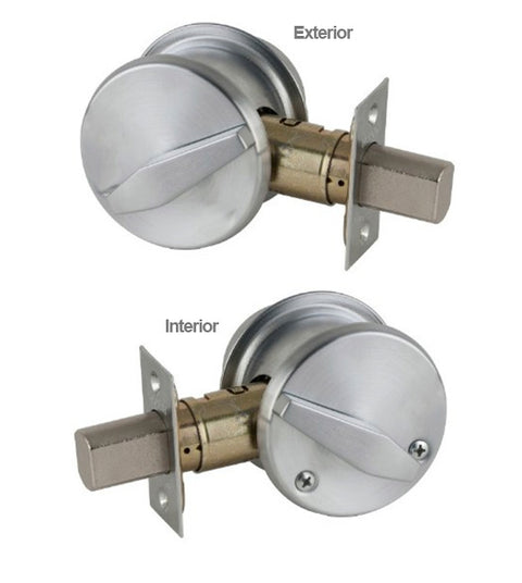 Non-Keyed Double Thumbturn Deadbolt, Falcon D251