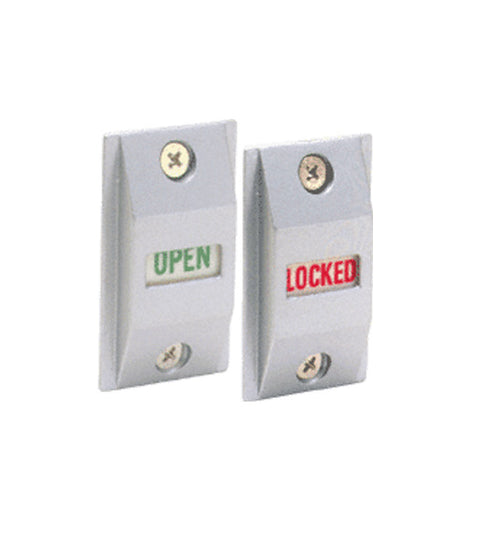 Storefront Door Lock Indicator