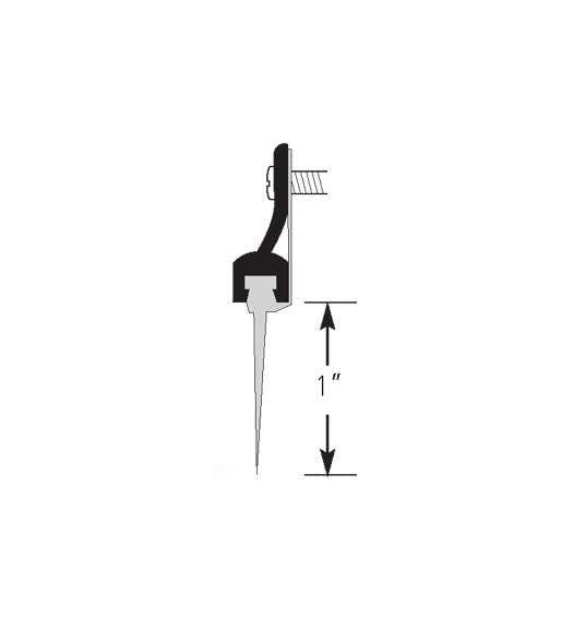 36 Inch Vinyl  Blade Door Sweep