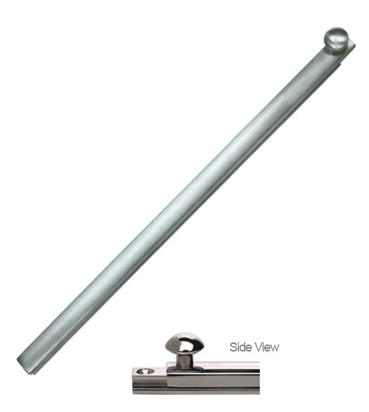 12 Inch Concealed Screw Surface Bolt, Deltana 12SBCS