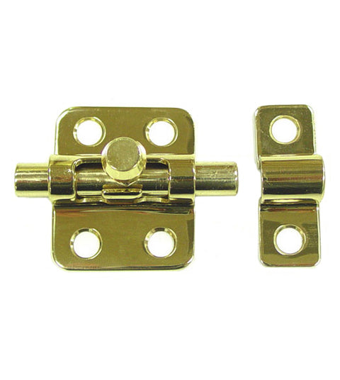 2 Inch Solid Brass Barrel Bolt, Deltana 2BB