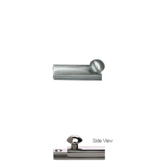 2 Inch Concealed Screw Surface Bolt, Deltana 2SBCS
