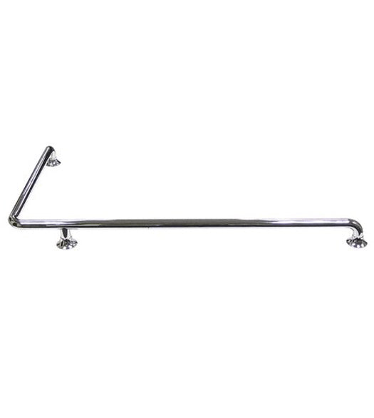 Doorware.com 42 x 24 Inch Right L Shaped Grab Bar, Deltana 88GBR4224