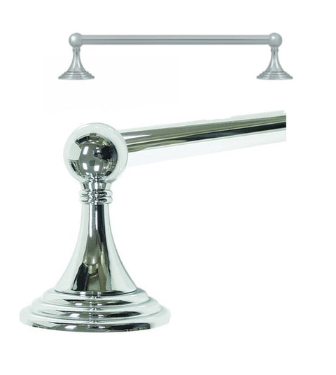 Doorware.com 18 Inch Classic Towel Bar, Deltana 98C2002/18