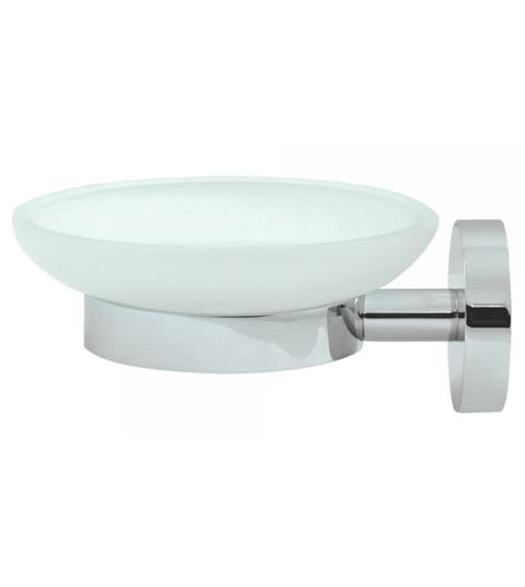 Modern Glass Soap Wall Mounted Dish, Deltana BBS2012