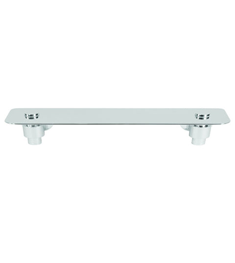 12 Inch Solid Brass Shelf, Deltana BBS2018