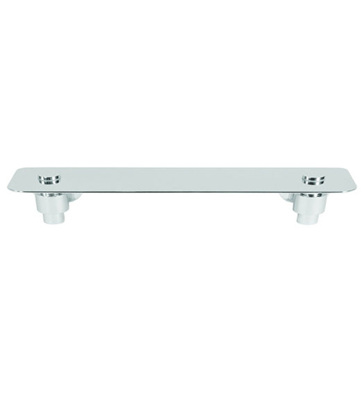 12 Inch Solid Brass Shelf, Deltana BBS2018