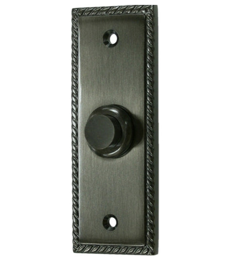 Victorian Rope Doorbell Button, Deltana BBSR333