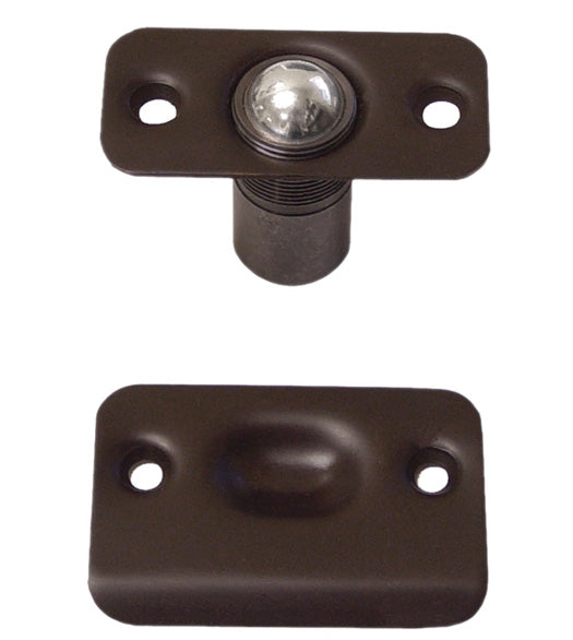 Solid Brass Ball Catch With Round Corners, Deltana BC218R
