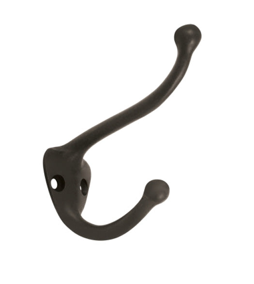 Solid Brass Coat And Hat Hook, Deltana CAHH3