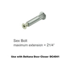 Deltana Door Closer Sex Bolts, DCSB175