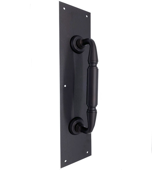 Commercial Door Pull Plate with 8 Inch Pull, Deltana PPH3515/DP2576