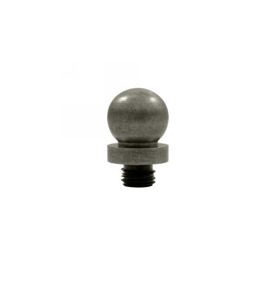 Large Ball Tip Solid Brass Finial, Deltana DSBTL