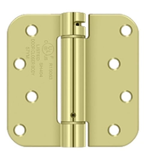 4 x 4 x 5/8 Radius THERMA-TRU Spring Hinge, Deltana DSH4R5T