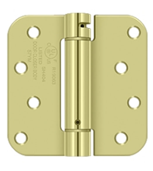 4 x 4 x 5/8 Radius THERMA-TRU Spring Hinge, Deltana DSH4R5T