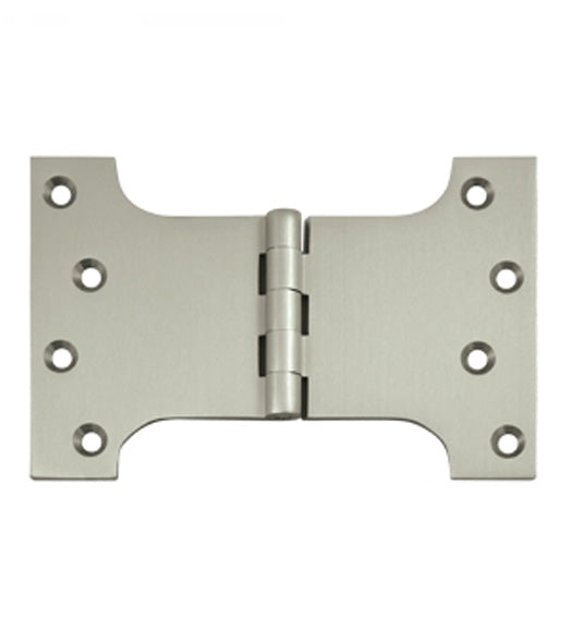 4 x 6 Solid Brass Parliament Hinge, Pair, Deltana DSPA4060