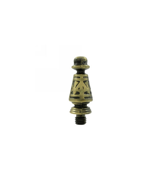 Ornate Tip Solid Brass Finial, Deltana DSPUT