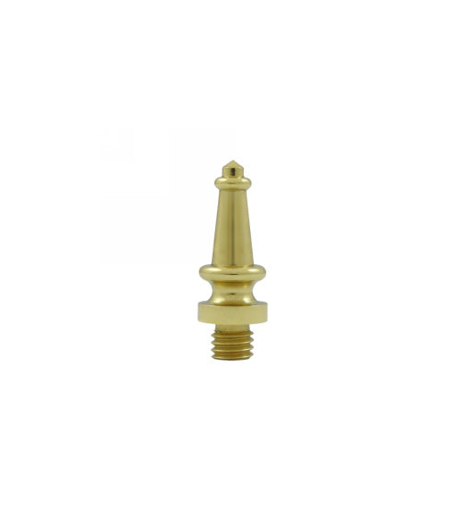 Steeple Tip Solid Brass Finial, Deltana DSST