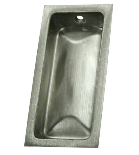 3-5/8 Inch Rectangular Cup Pull, Deltana FP227