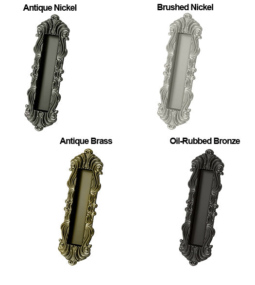 7 Inch Victorian Flush Pull, Deltana FPV7178