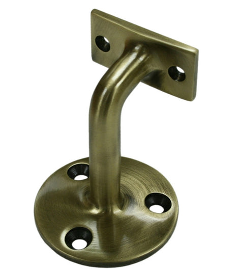 Solid Brass Heavy Duty Handrail Bracket, Deltana HRC253