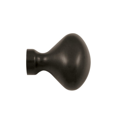 Solid Brass Cabinet Egg Knob, Deltana KE125