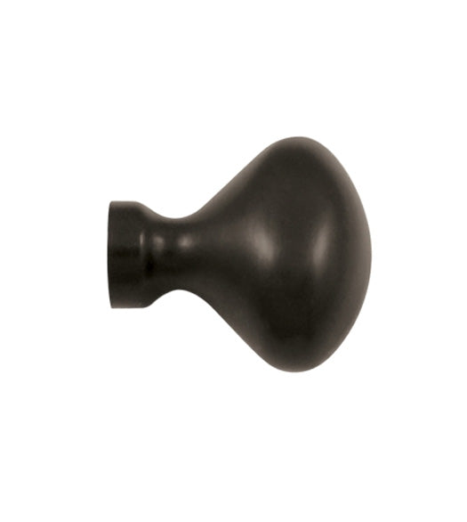 Solid Brass Cabinet Egg Knob, Deltana KE125