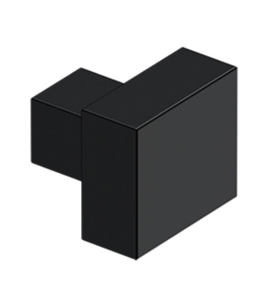 Modern Square Cabinet Knob, Deltana KS125