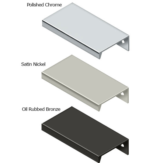 2-15/16 Inch Modern Hidden Cabinet Pull, Deltana MP21516