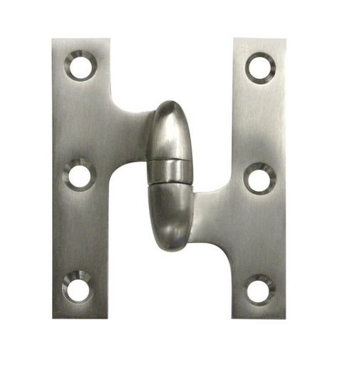 3 Inch x 2-1/2 Inch Olive Knuckle Hinge, Deltana OK3025B