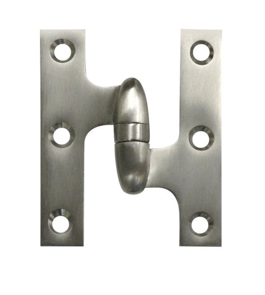 3 Inch x 2-1/2 Inch Olive Knuckle Hinge, Deltana OK3025B