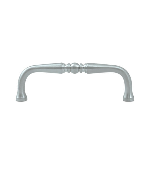 Beaded 3-1/2 Inch Traditional Cabinet Pull, Deltana PCT350