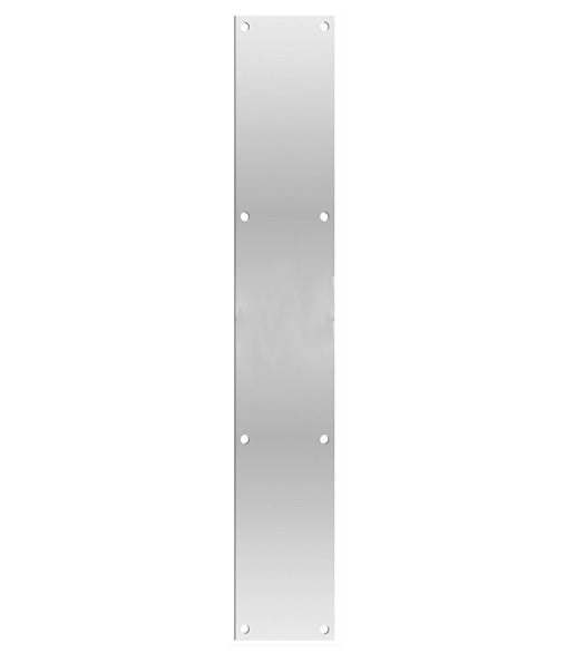 Stainless Steel Push Plate 3.5 Inch x 20 Inch, Deltana PP3520U32D