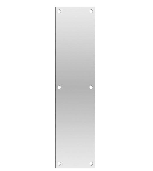 4 x 16 Stainless Steel Push Plate