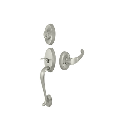 Riversdale Handleset with Chapelton Lever, Deltana PRRHCH